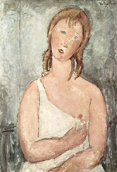 Amedeo Modigliani Machen im Hemd